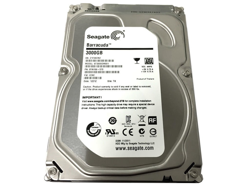 Amazon.com: (Old Model) Seagate 3TB Desktop HDD SATA 6Gb/s 64MB