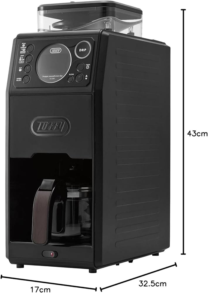 Amazon | 【Toffy/トフィー】 全自動ミル付カスタムドリップコーヒー