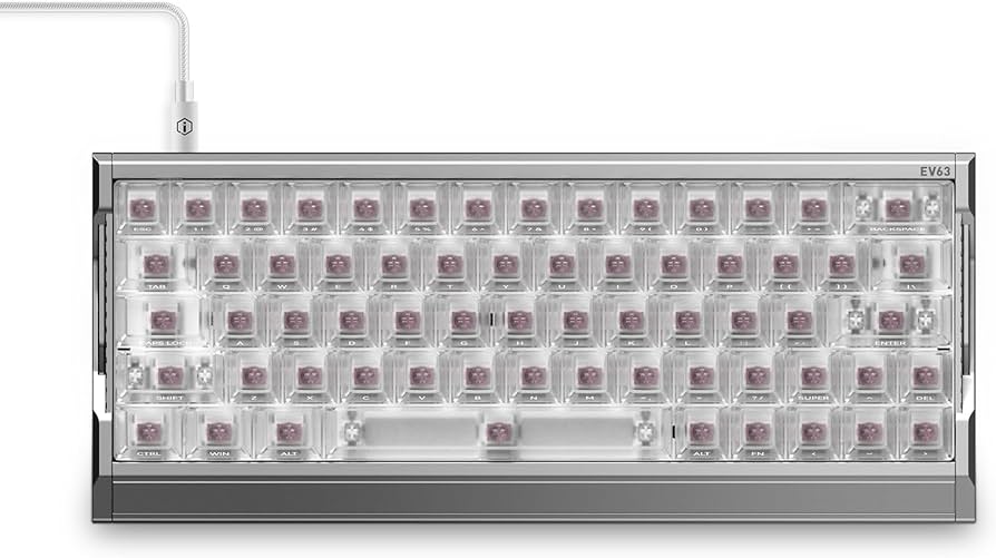 Amazon.com: IQUNIX EV63 Hall Effect Magnetic Gaming Keyboard 60