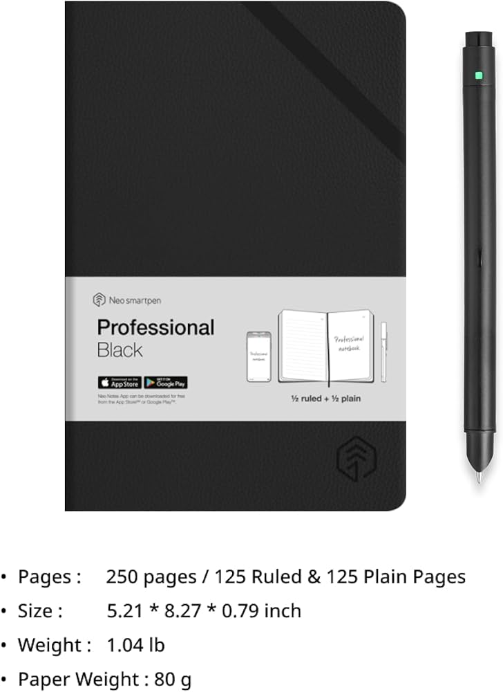 Amazon.com: Neo Smartpen R1 + Hardcover Notebook Set | Digital