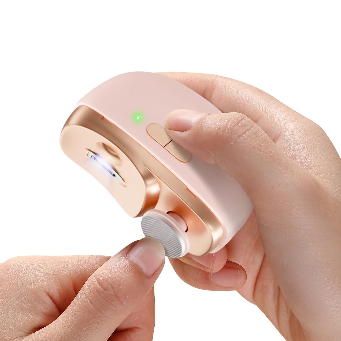 Amazon | L&L 2in1 電動爪切り 爪磨き 両用 つめ削り 自動爪切り 爪