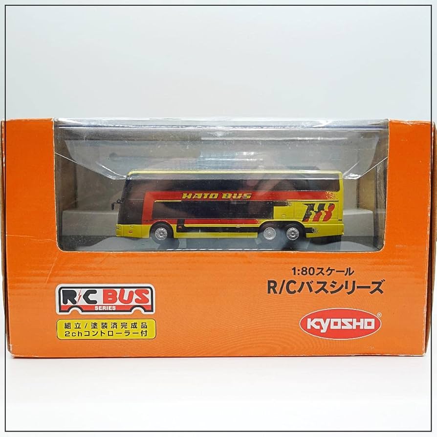 Amazon.co.jp: KYOSHO ラジコン RCバスシリーズ HATO BUS 1/80 はと