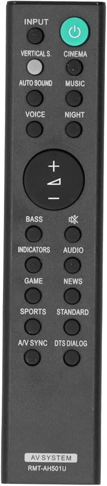 Amazon | ソニーHT‑X8500用RMT‑AH501Uサウンドバー交換用リモコン
