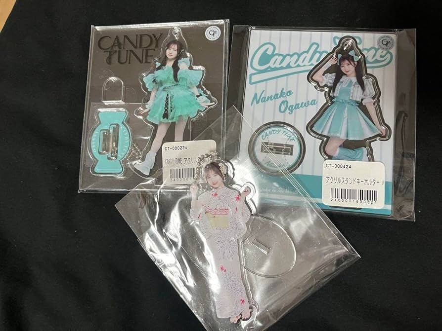 Amazon.co.jp: 小川奈々子 初期アクスタセット きゃんちゅー なちこ