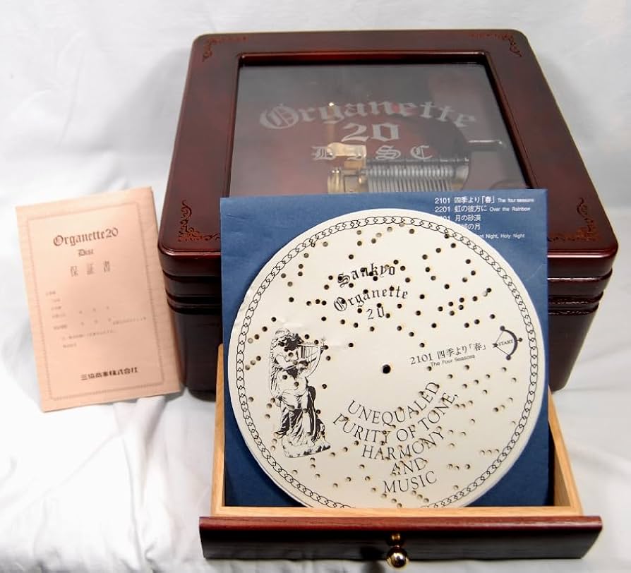 Amazon | Organette 20 DISC オルガニート ディスク オルゴール 専用
