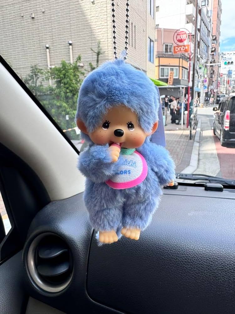 Amazon.co.jp: モンチッチCOLORS キーチェーン ブルー Sサイズ