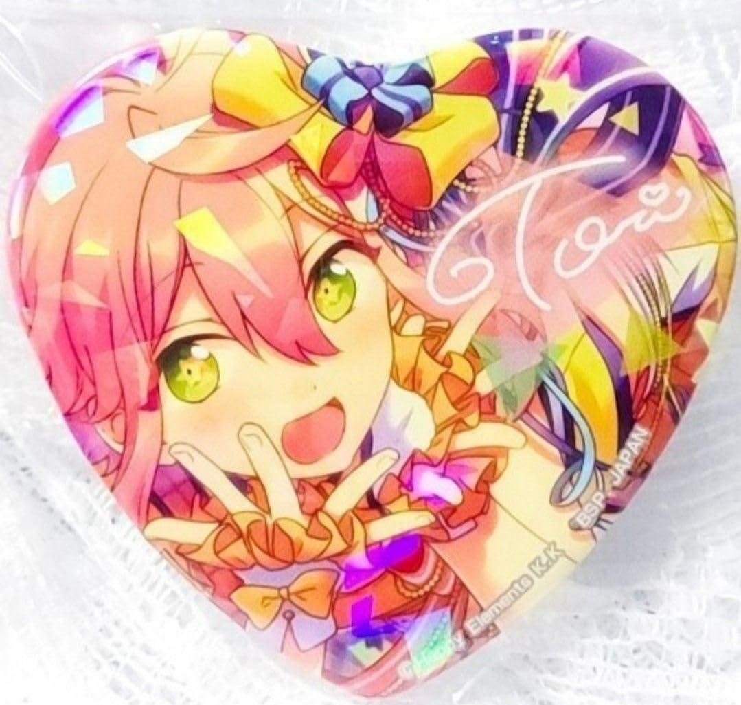 あんさんぶるスターズ！蓮巳敬人ハート型缶バッジ 81点 セット あん