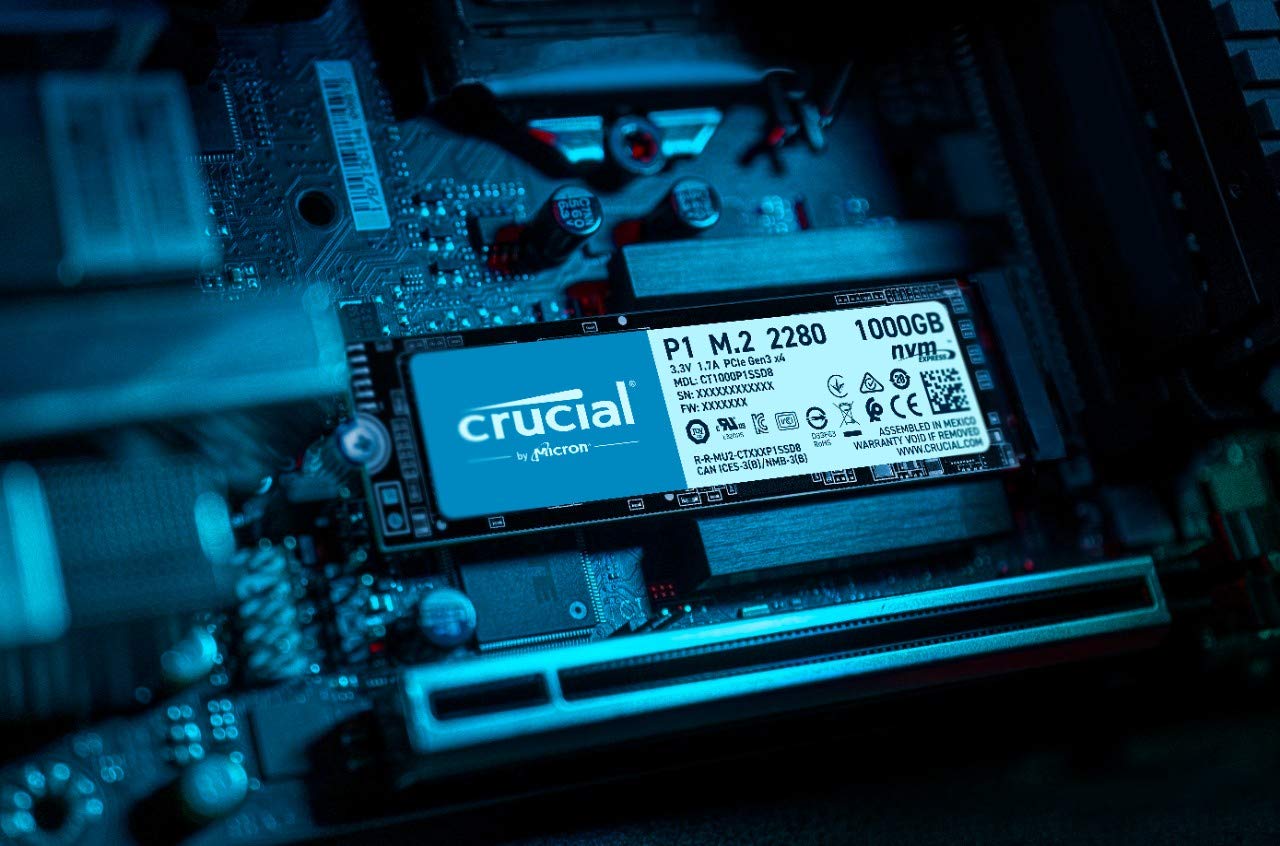 Amazon.com: Crucial P1 1TB 3D NAND Nvme PCIe M.2 SSD