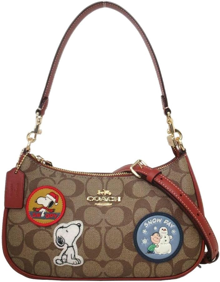 Amazon | [コーチ] バッグ ショルダーバッグ ピーナッツ シグネチャー