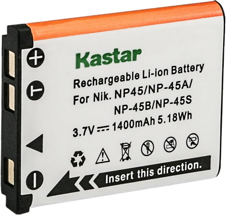 Amazon.com : Kastar FNP-45 Battery 1-Pack Replacement for Fujifilm