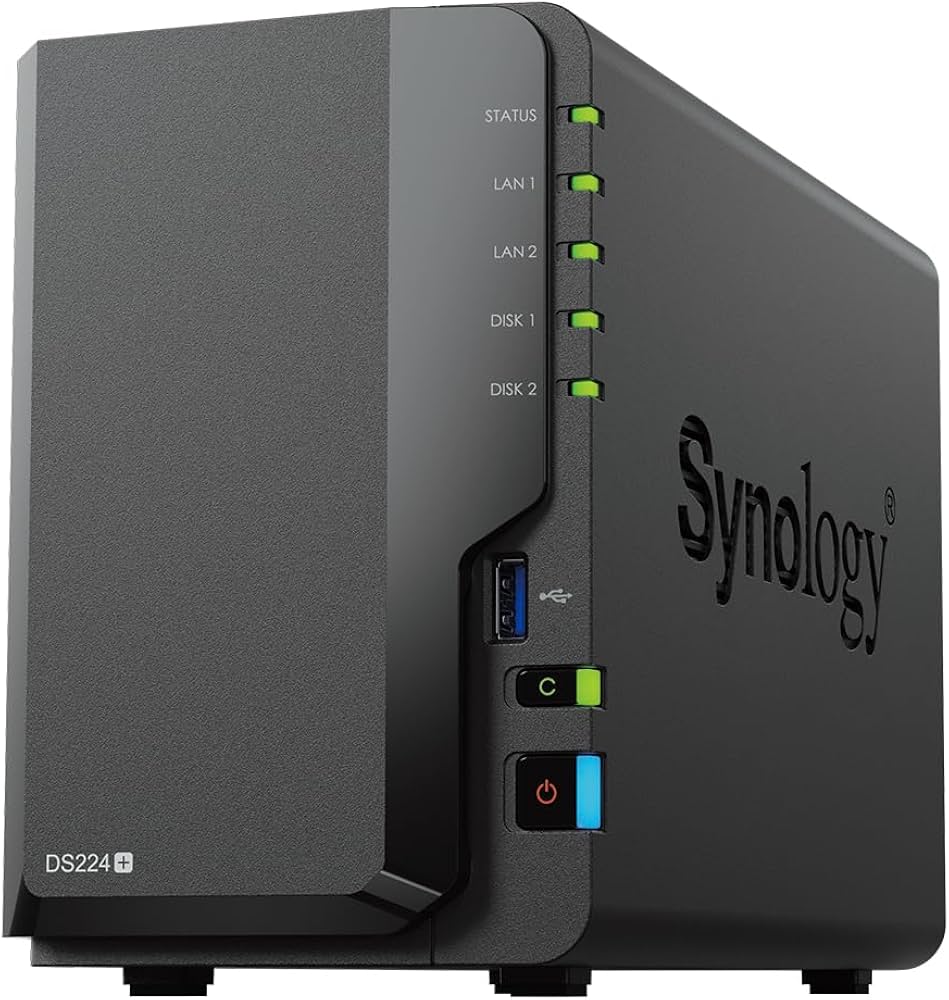 Amazon.co.jp: Synology NASキット 2ベイ DS224+/G【ガイドブック付