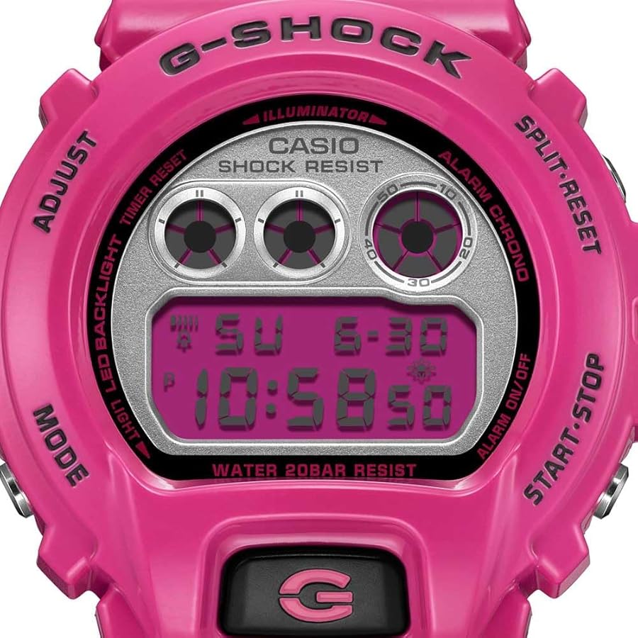 Amazon | カシオ G-Shock クレイジーカラー デジタルピンク腕時計 DW