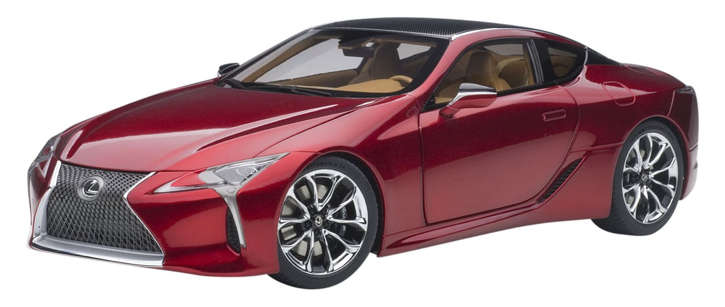 Amazon | AUTOart 1/18 レクサス LC500 メタリック・レッド インテリア
