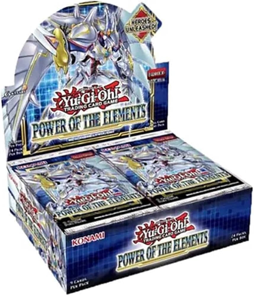 Amazon.com: YuGiOh Trading Card Game Power of the Elements Booster