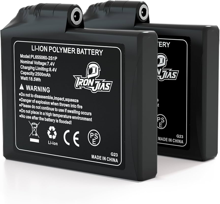 Amazon | IRON JIA'S 電熱グローブ用 7.4V 2500MAHの充電バッテリー