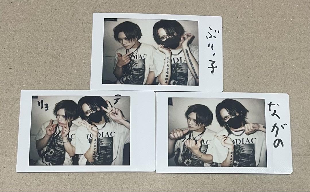 Amazon.co.jp: 零[Hz] TEIKA RYOGA 2ショットチェキ 3枚 : おもちゃ