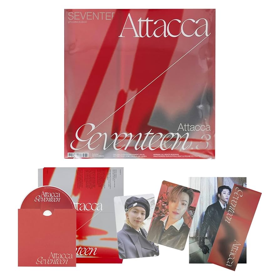 Amazon.co.jp: SEVENTEEN - 9集ミニ [Attacca] (Op.3) フォトブック+