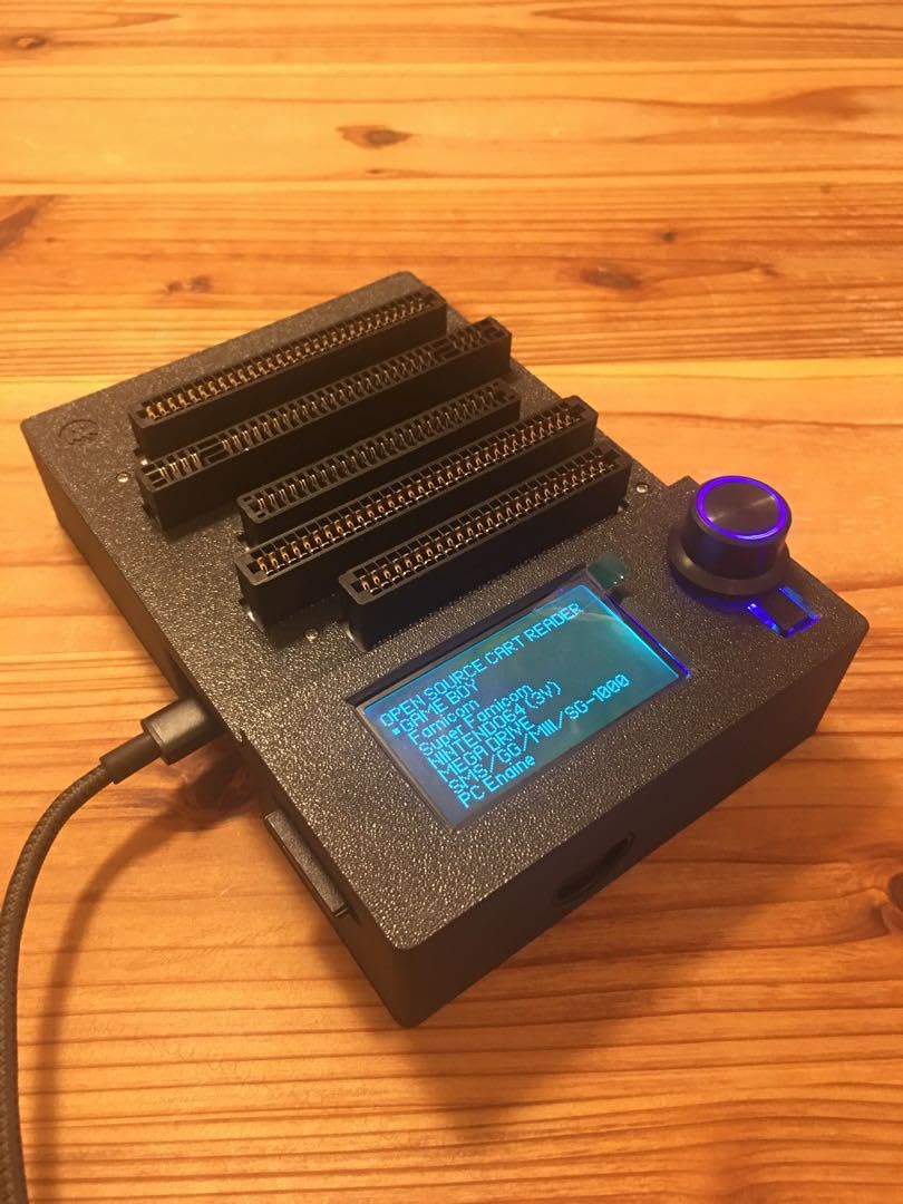 CartridgeReader V5 セガマークIII・MSX対応版【ブラック