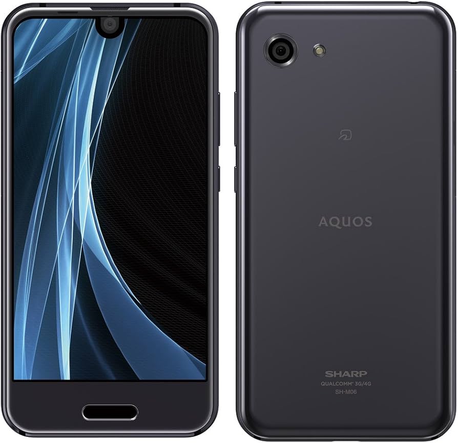Amazon | シャープ AQUOS R compact SH-M06 シルバーブラック 「SH-M06