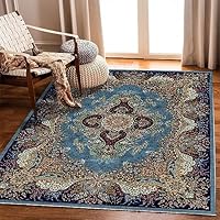 Amazon｜ラグ カーペット かわいい ペルシャ トルコ風 絨毯 じゅうたん