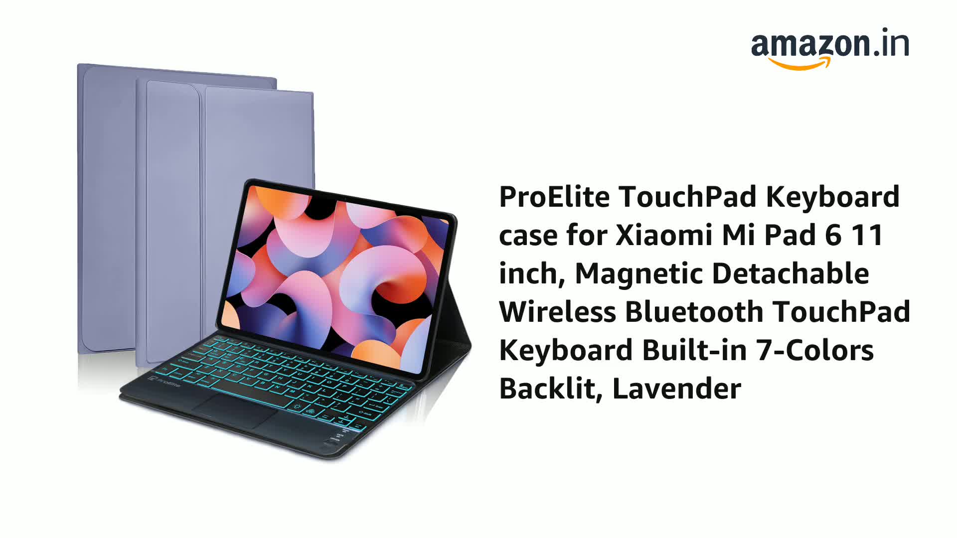 ProElite TouchPad Keyboard case for Xiaomi Mi Pad 6 11 inch