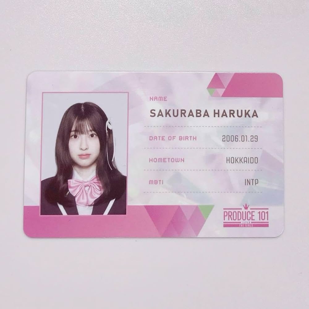 Amazon.co.jp: 日プ女子 produce101 桜庭遥花 IDカード トレカ
