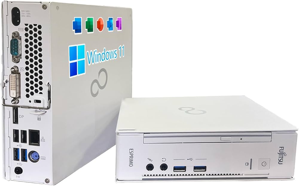 Amazon.co.jp: 【整備済み品】 富士通 ミニPC ESPRIMO Q556／Win 11