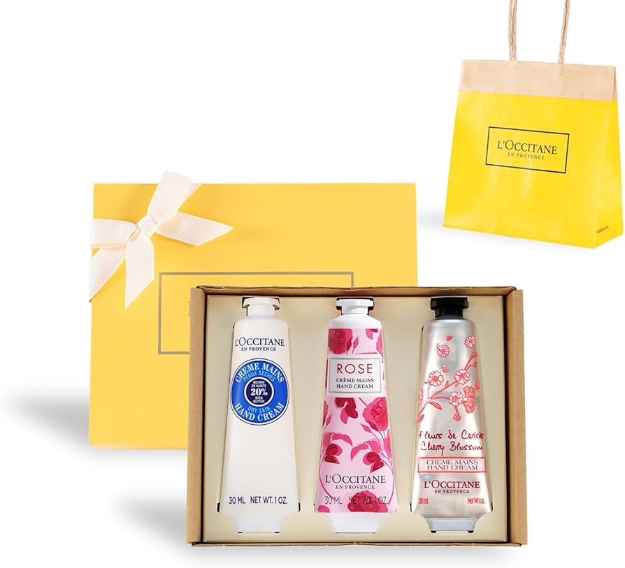 Amazon.co.jp: ロクシタン(L'OCCITANE) フラワーハンドクリームトリオ