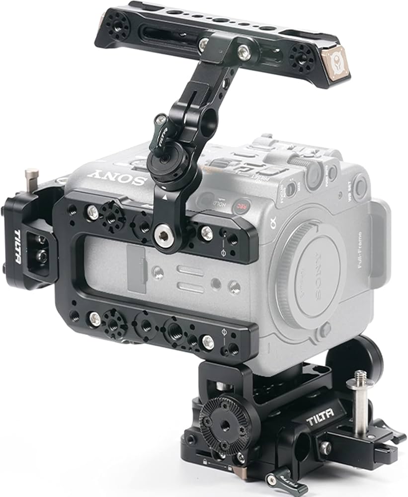 Amazon | TILTA カメラケージ Sony FX6 用 調整可能トップハンドル、多