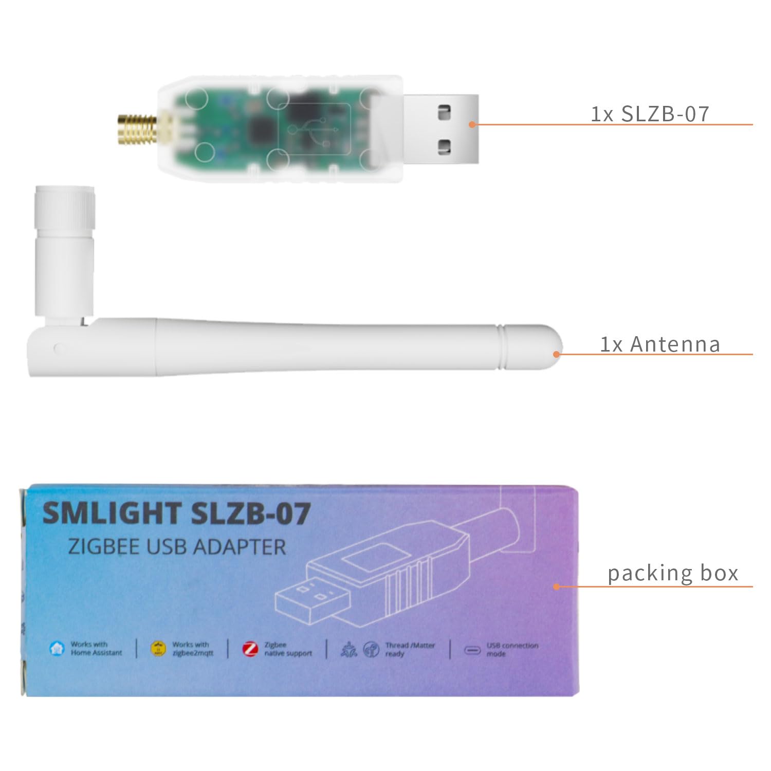 Amazon.com: SMLIGHT SLZB-07 Zigbee 3.0 USB Coordinator - Pre