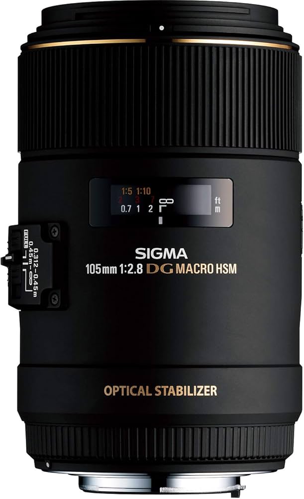 Amazon.com : Sigma 105mm F2.8 EX DG OS HSM Macro Lens for Canon