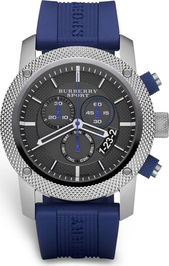 Amazon.co.jp: Burberry BU7711 スポーツスイスクロノグラフウォッチ