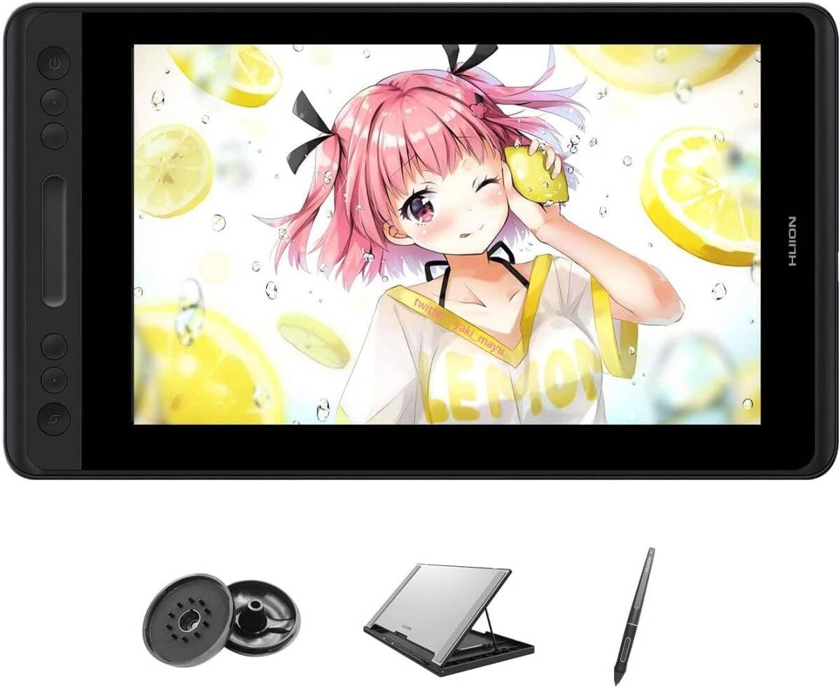Amazon | HUION Kamvas Pro12 液タブ 11.6インチ スタンド付き ペン