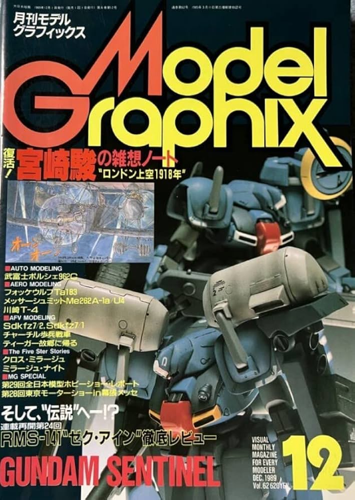 Amazon | モデルグラフィックス 1989年12月号 検索用語 センチネル 1