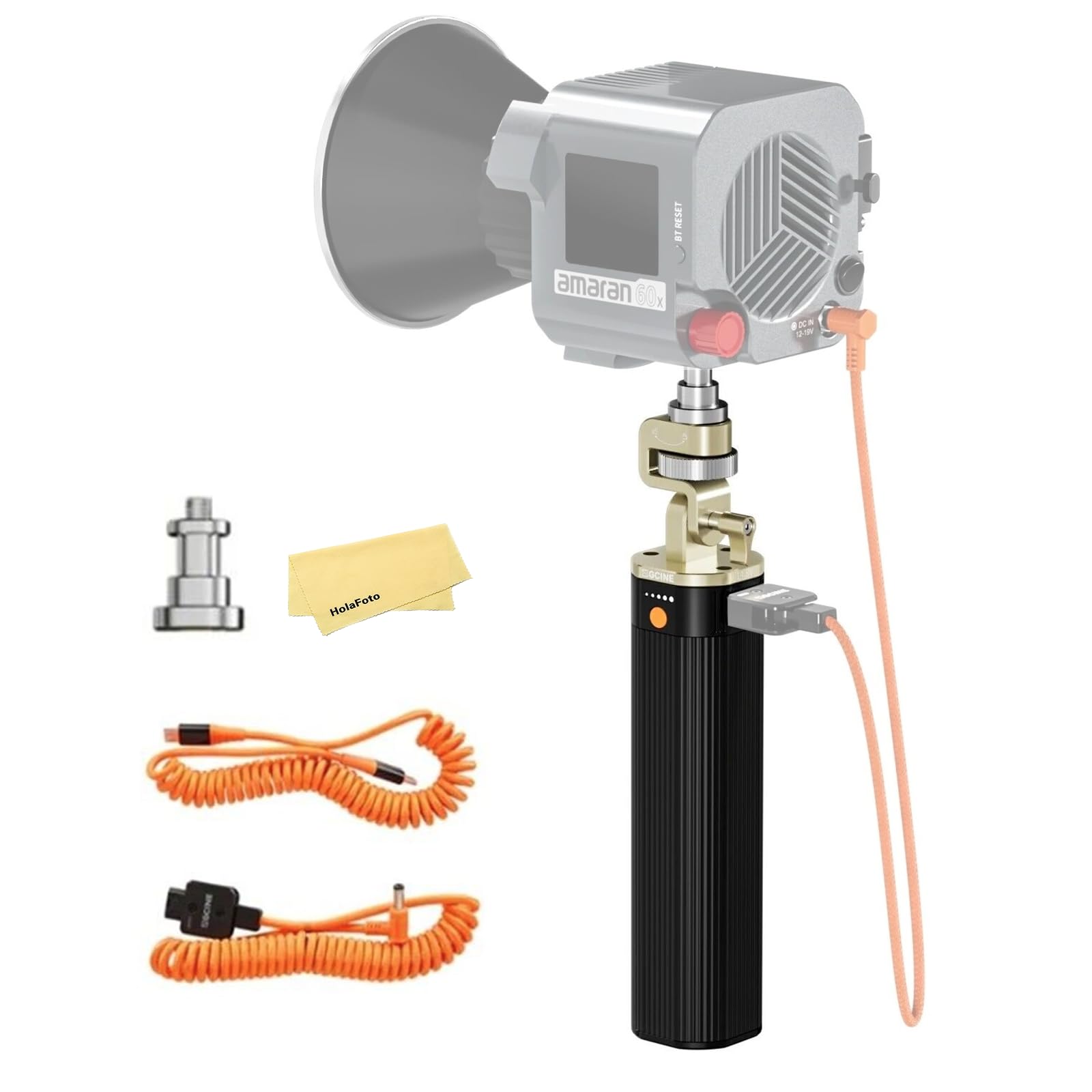 Amazon.com : ZGCINE ZG-H90 Pro Battery Grip with Bouncy Arri