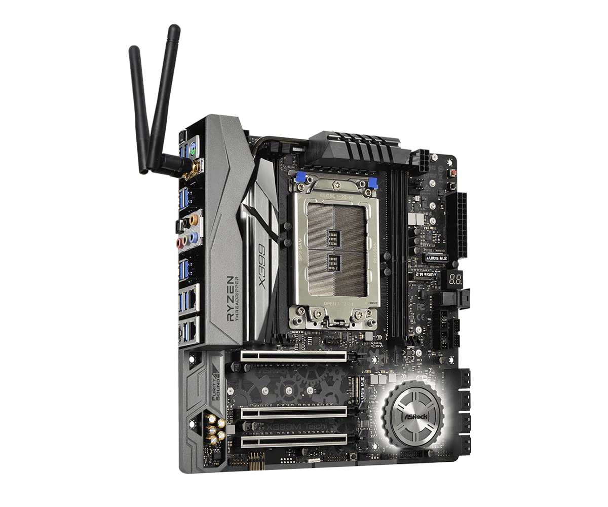 Amazon.com: ASRock Socket TR4/ AMD X399/ DDR4 Wi-Fi/A&2GbE