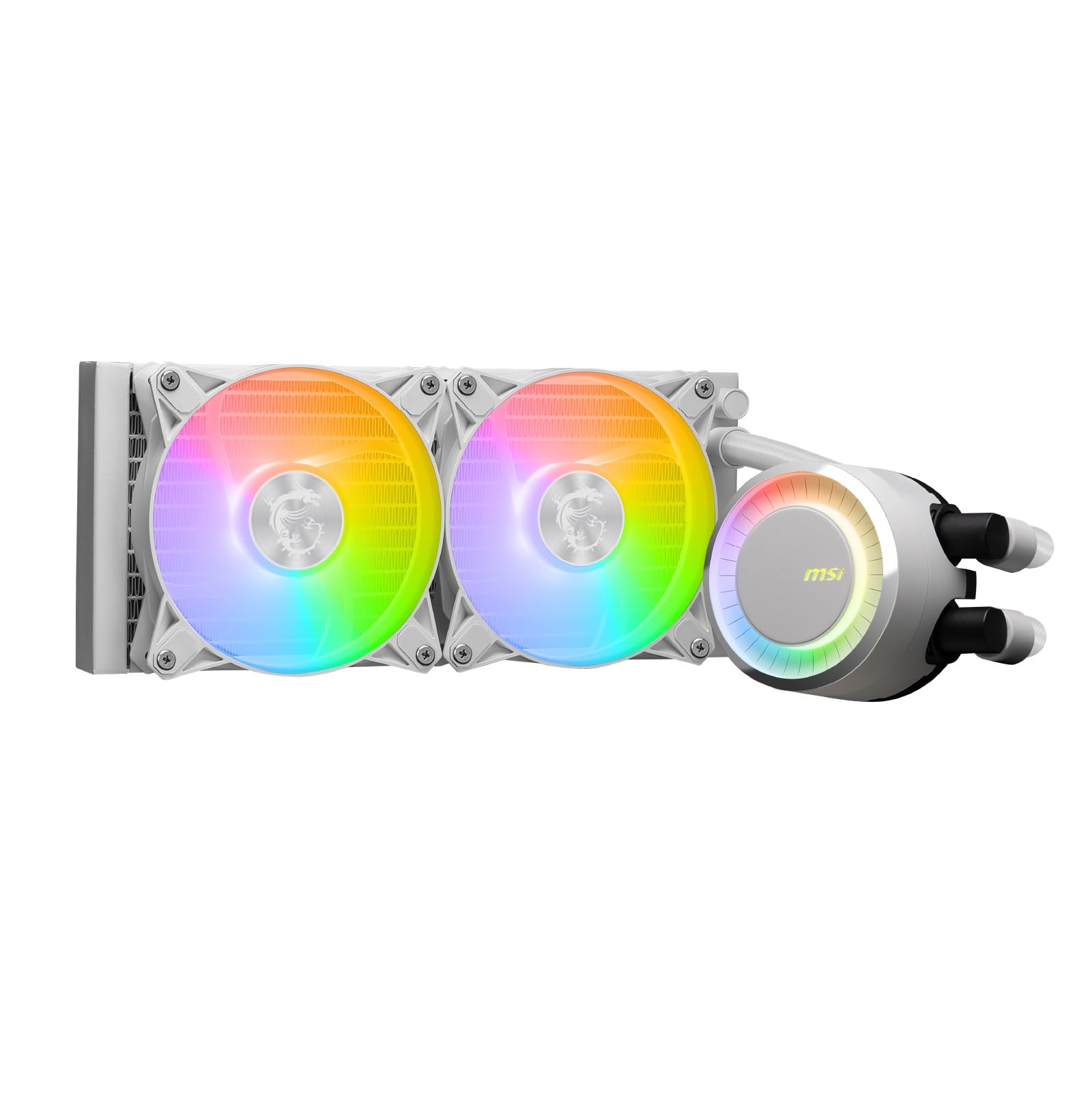 Amazon | MSI MAG CORELIQUID E240 WHITE 240mmラジエーター搭載 簡易