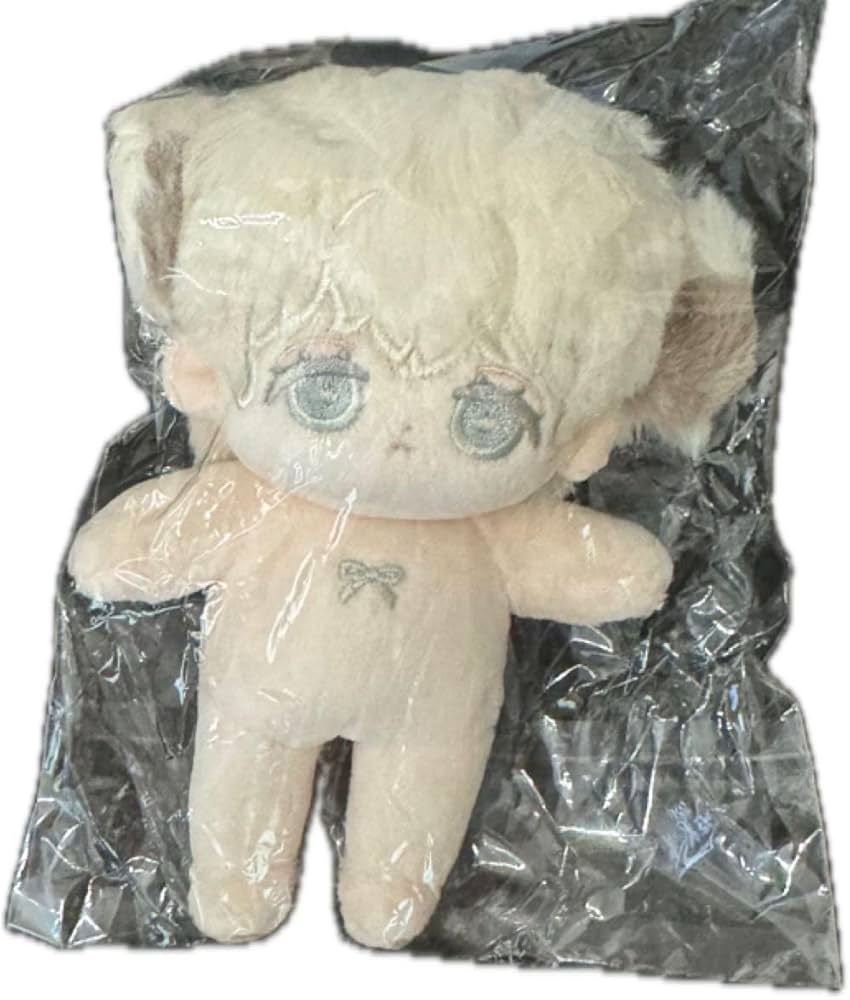 Amazon.co.jp: 無属性 ぬいぐるみ 棉花娃娃 着せ替えぬいぐるみ 10cm