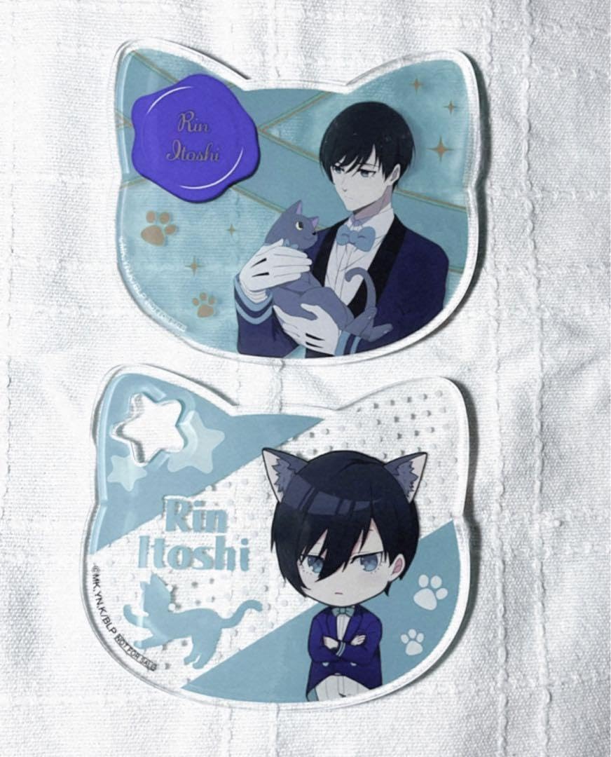 Amazon.co.jp: 最終ブルーロック 糸師 凛 猫型アクリルコースター