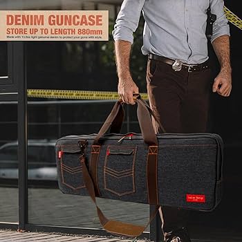 Amazon | [LayLax][デニムガンケース 13oz DENIM GUNCASE] | ガン