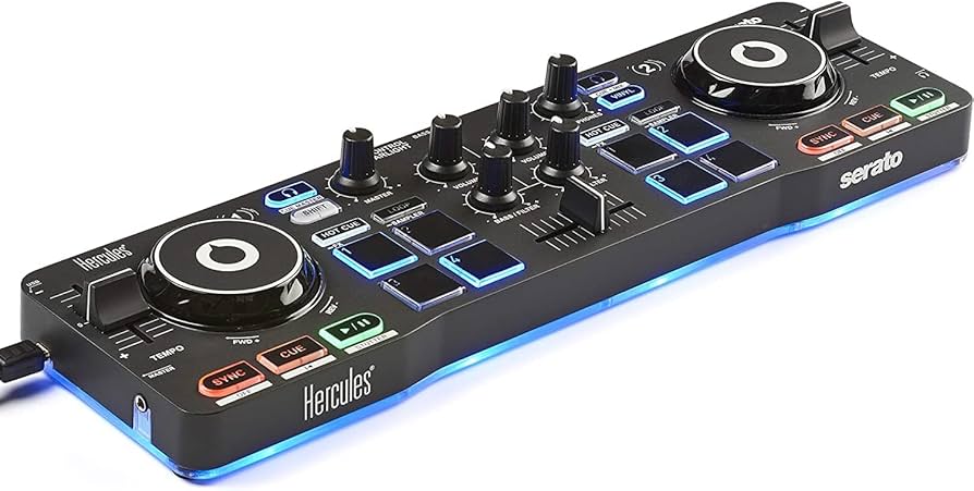 Amazon.com: Hercules DJ DJControl Starlight | Pocket USB DJ