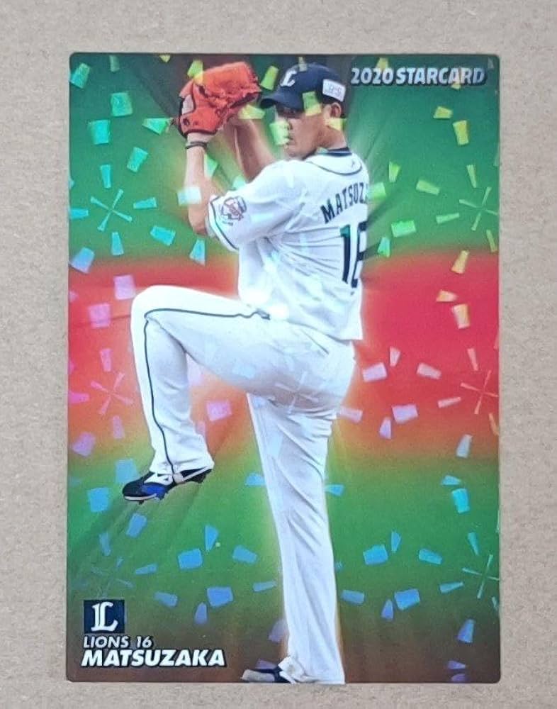 Amazon.co.jp: プロ野球チップスカード 松坂大輔 キラカード 西武