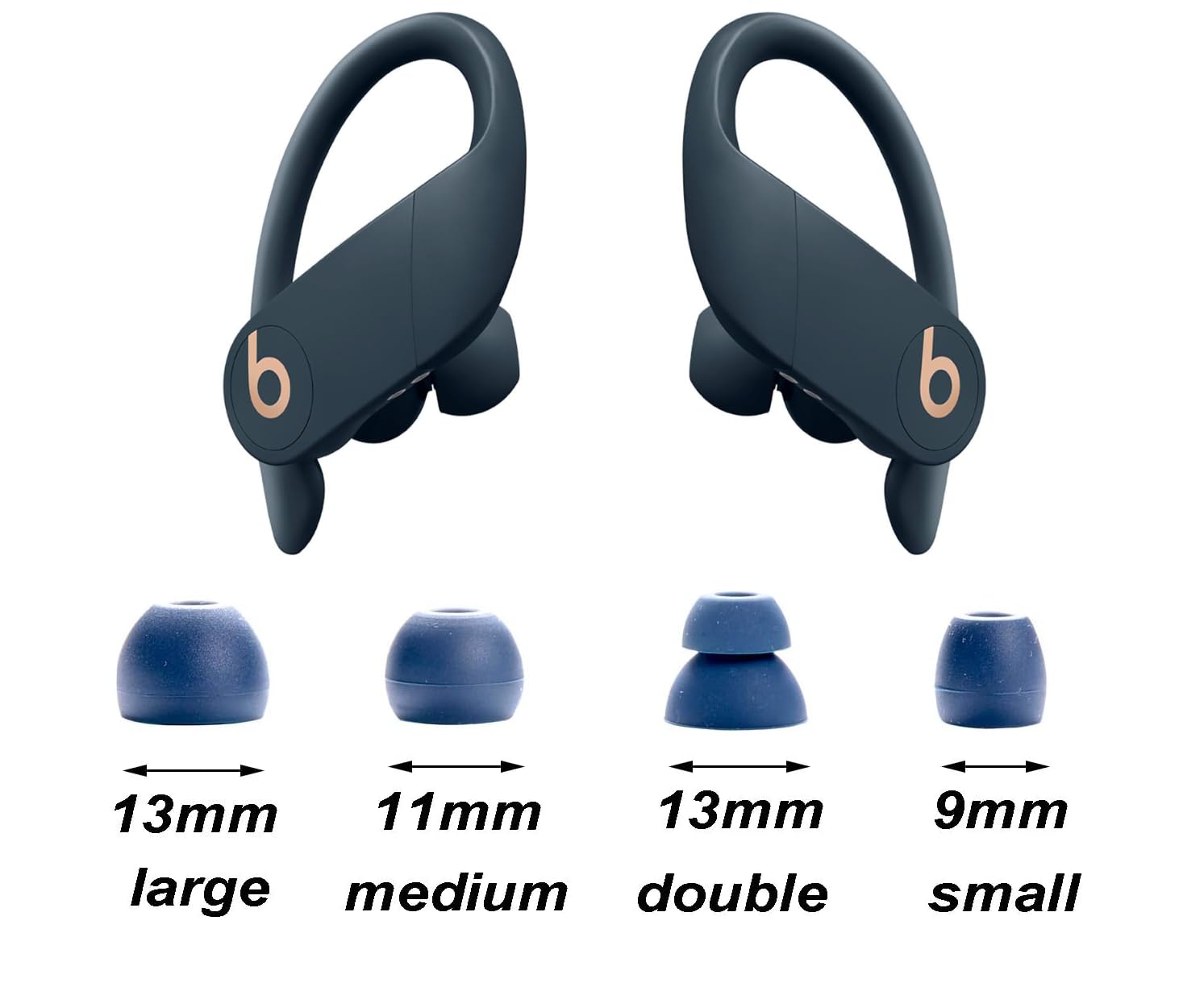 Amazon.com: Replacement Earbud Tips for Beats Powerbeats Pro