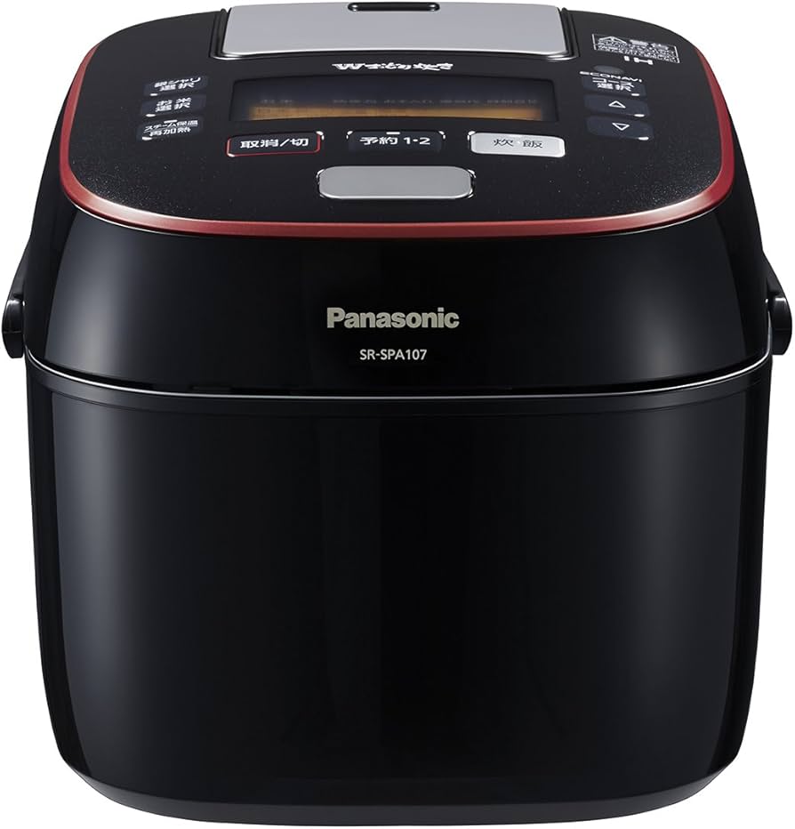 Amazon | パナソニック 炊飯器 5.5合 圧力IH式 Wおどり炊き ブラック