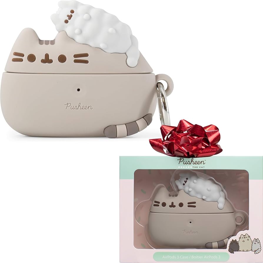 Amazon.com: iFace x Pusheen The Cat [ Compatible with AirPods 3