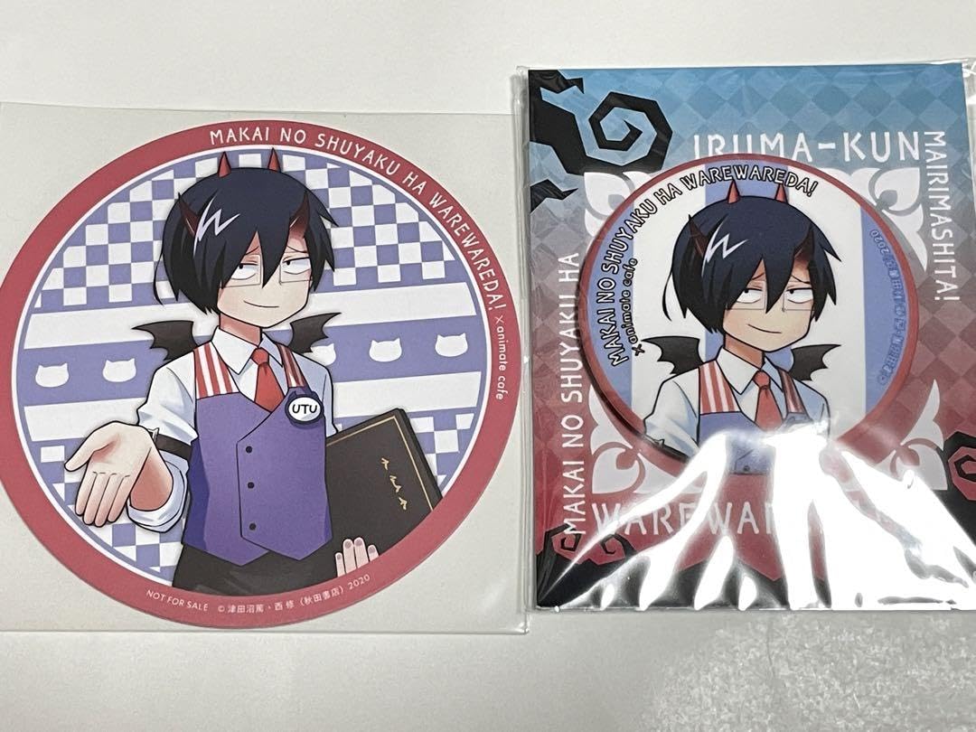 Amazon.co.jp: 魔界の主役は我々だ ウツ 缶バッジ コースター