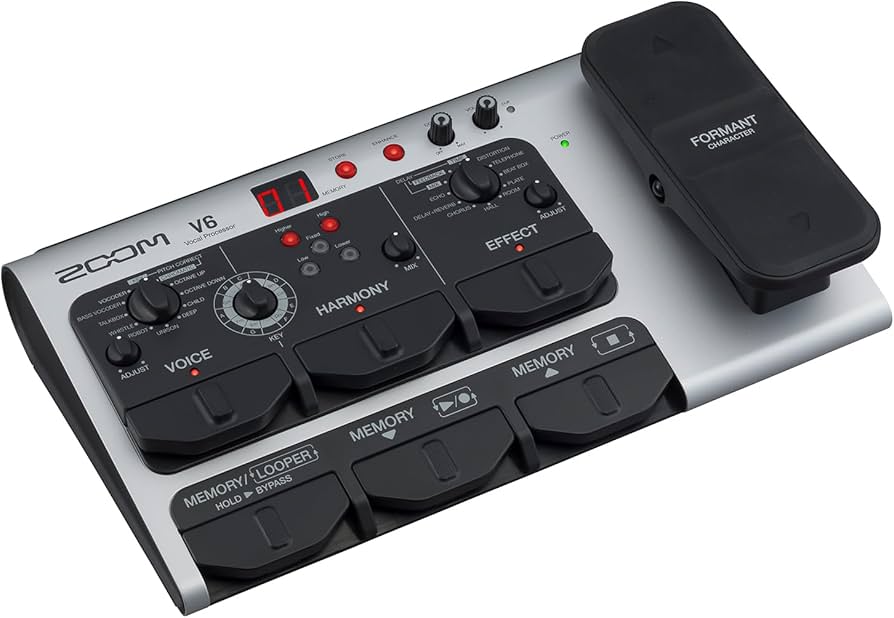 Amazon.co.jp: ZOOM ボーカルエフェクター ボイスチェンジャー V6-SP