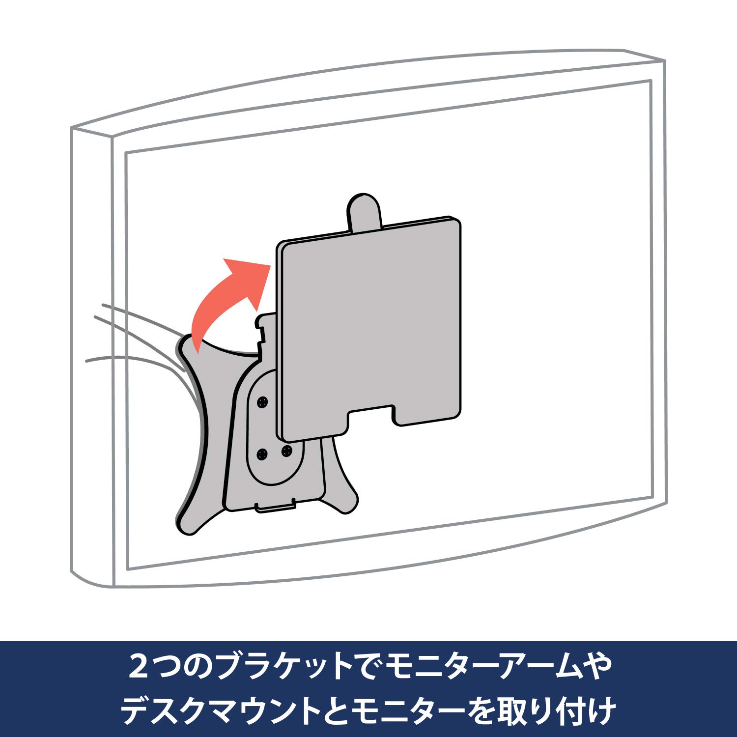 Amazon.co.jp: ERGOTRON エルゴトロン クイックリリース ブラケット