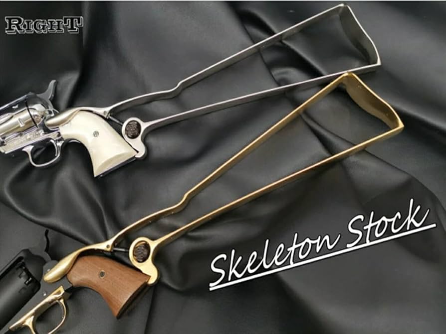 Amazon | ライト Right ストック SAA45 コルト メタル スケルトン