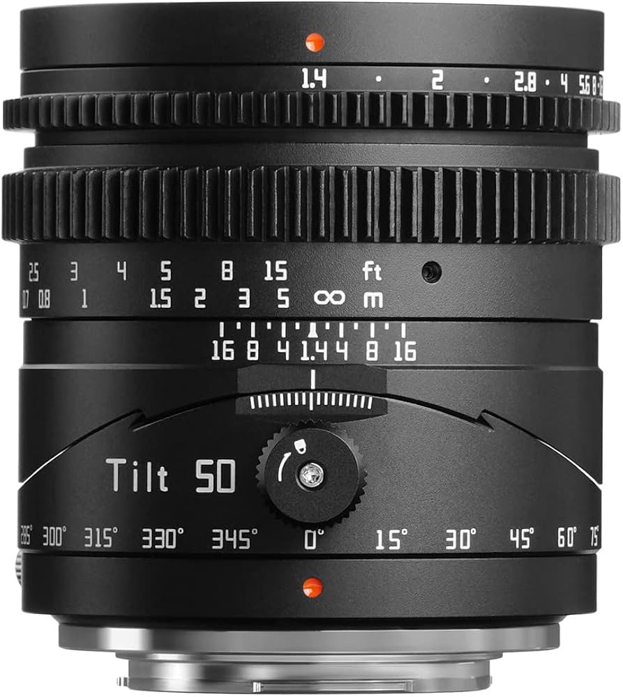 Amazon.co.jp: TTArtisan Tilt 50mm F1.4 Xマウント 単焦点レンズ フル